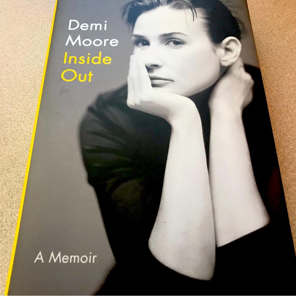 Demi Moore hardcover memoir